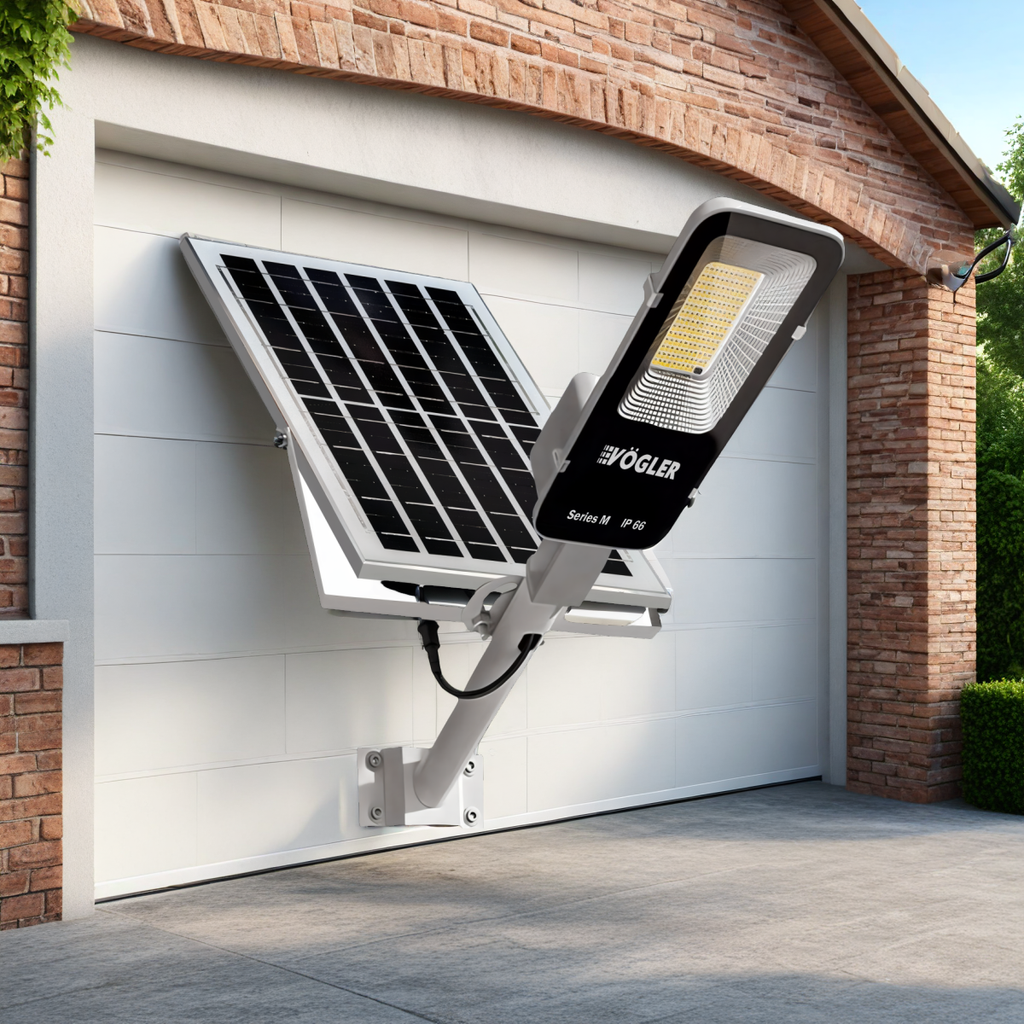 Leistungsstarke 2000W LED Solarlampe mit Dämmerungssensor + Fernbedienung