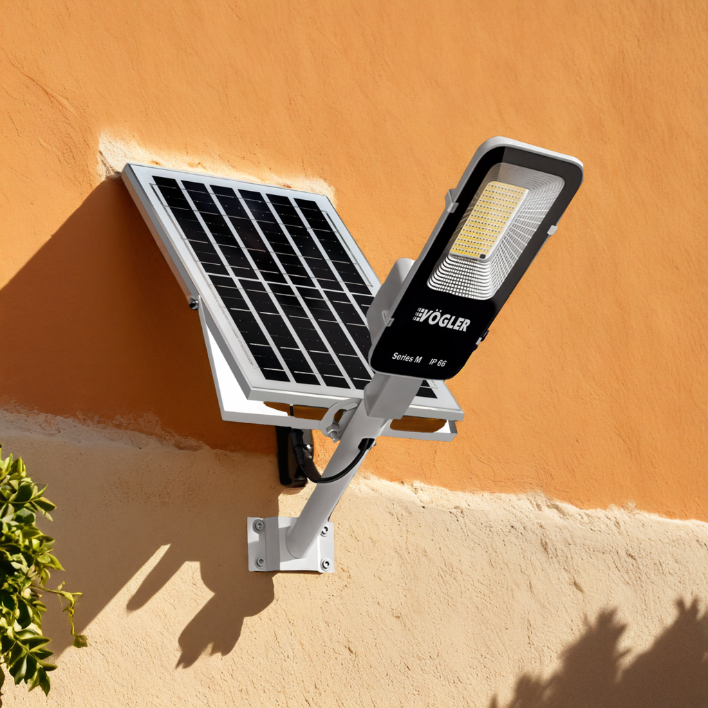 Leistungsstarke 2000W LED Solarlampe mit Dämmerungssensor + Fernbedienung