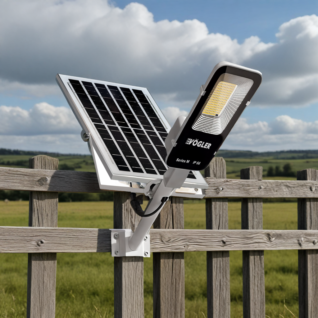 Leistungsstarke 2000W LED Solarlampe mit Dämmerungssensor + Fernbedienung