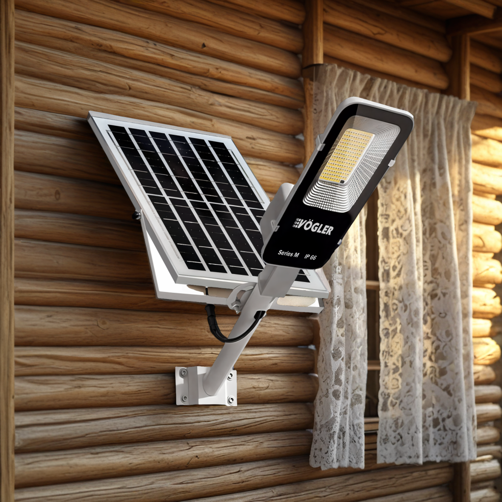 Leistungsstarke 2000W LED Solarlampe mit Dämmerungssensor + Fernbedienung